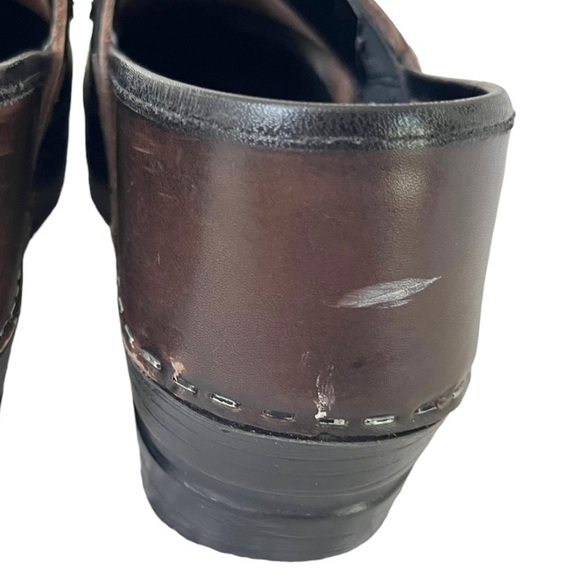 Sanita Womens Sz 39 US Sz 8.5 Brown Cori Professional Clogs W/Adjustable Straps - Picture 11 of 11